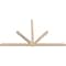 Ekena Millwork Kennewick Smooth Timber Gable Bracket, Douglas Fir, 108"W x 63"H x 3 1/2"D x 3 1/2"F, 14/12 Pitch GBW108X63X0404KEN00SDF - alternate 4
